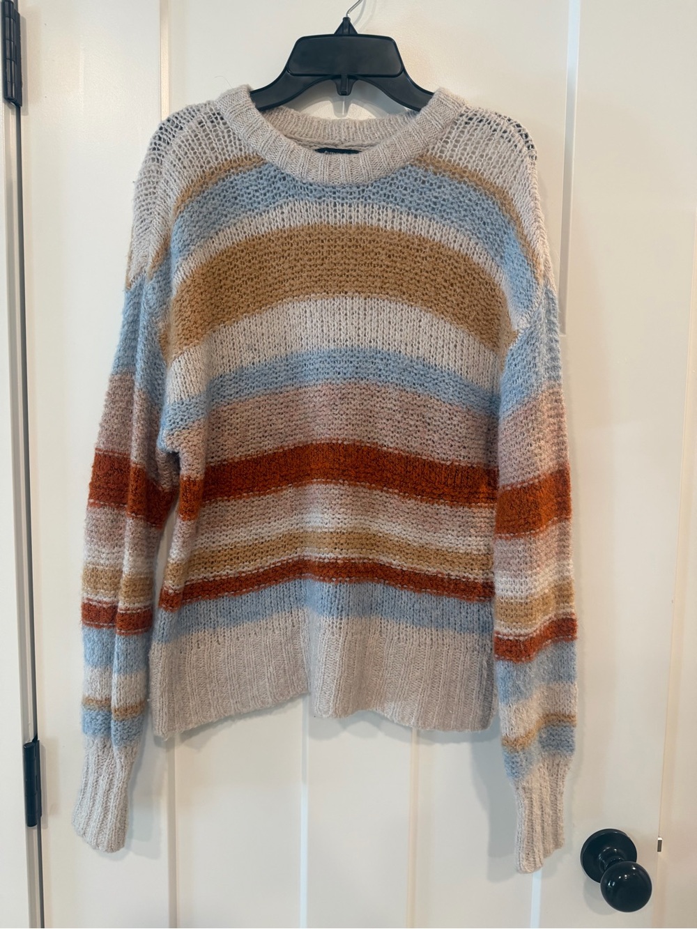 American Eagle Outfitters Striped Crewneck Sweater Women’s Small